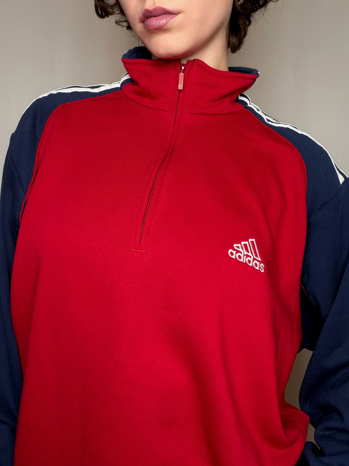Sweat bicolore Adidas XL vintage