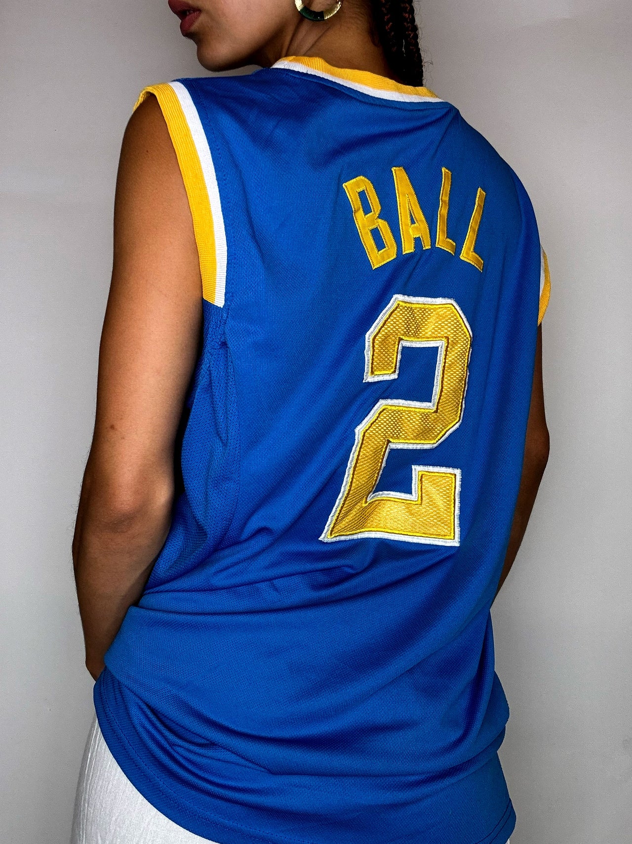 Maillot de basket ADIDAS x UCLA L vintage