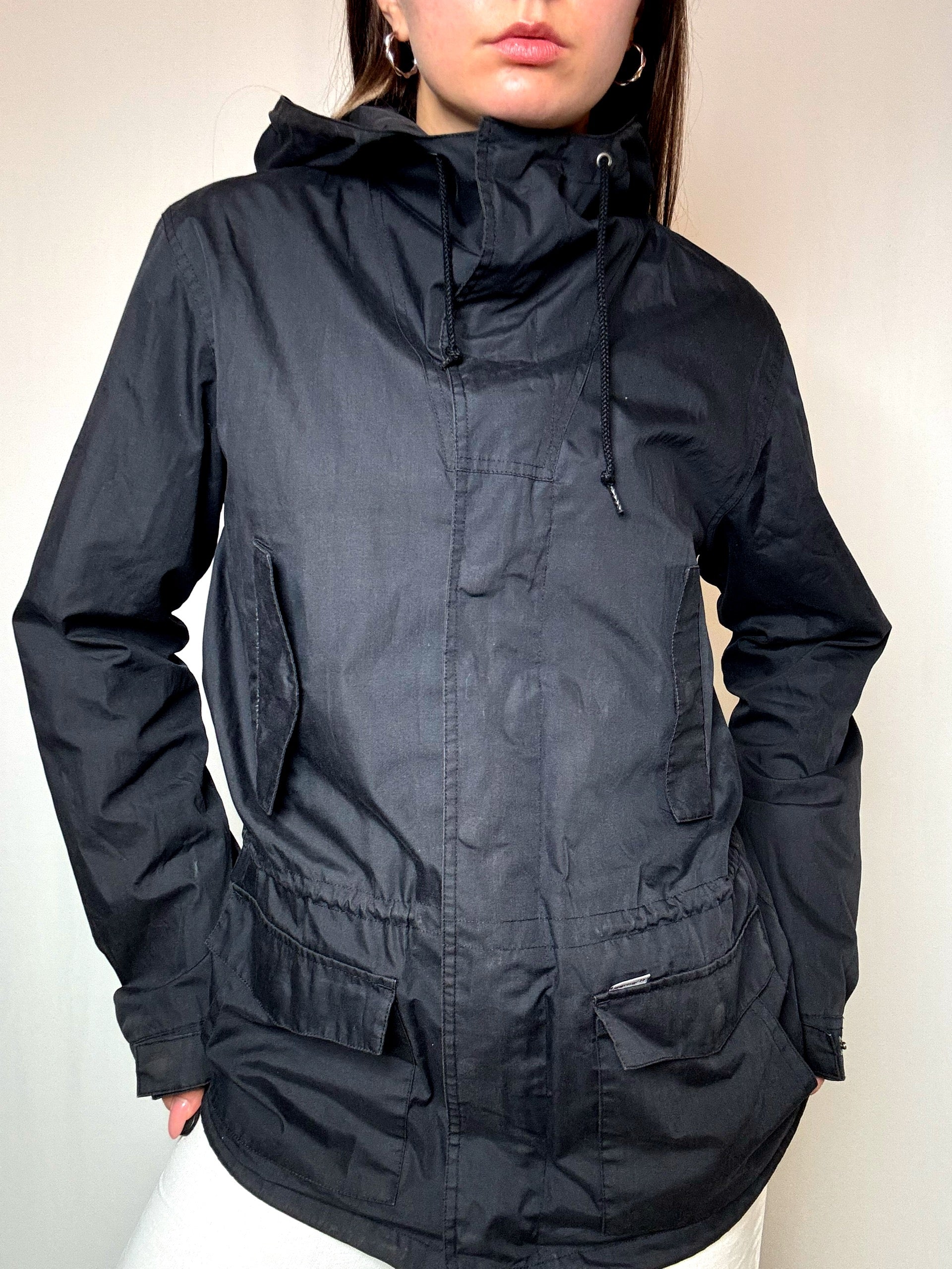 Wintbreaker noire Carhartt L vintage