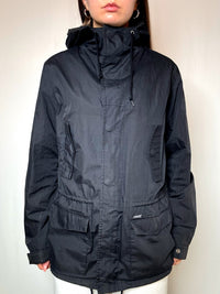 Wintbreaker noire Carhartt L vintage