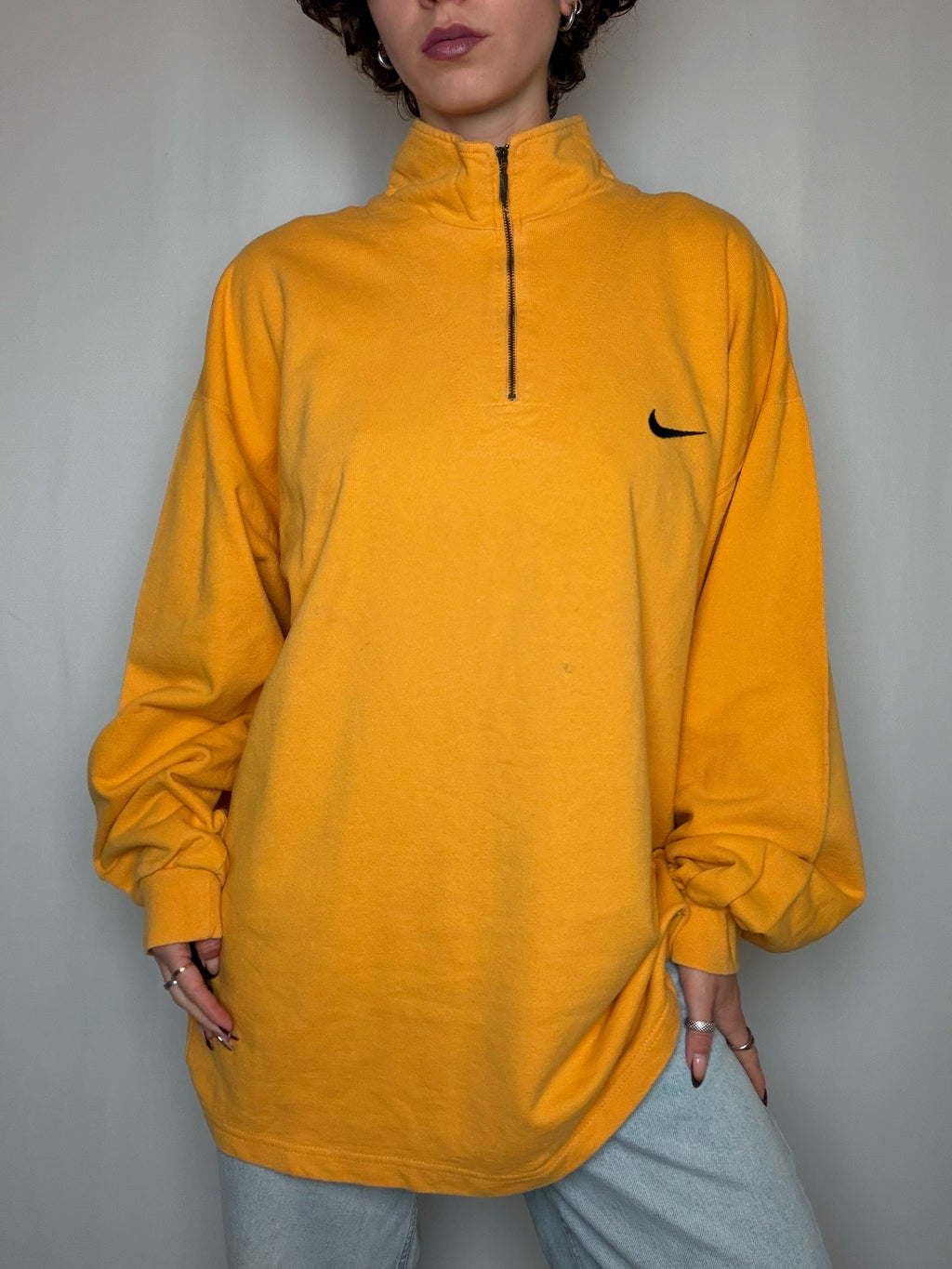 Sweat jaune Nike XL vintage