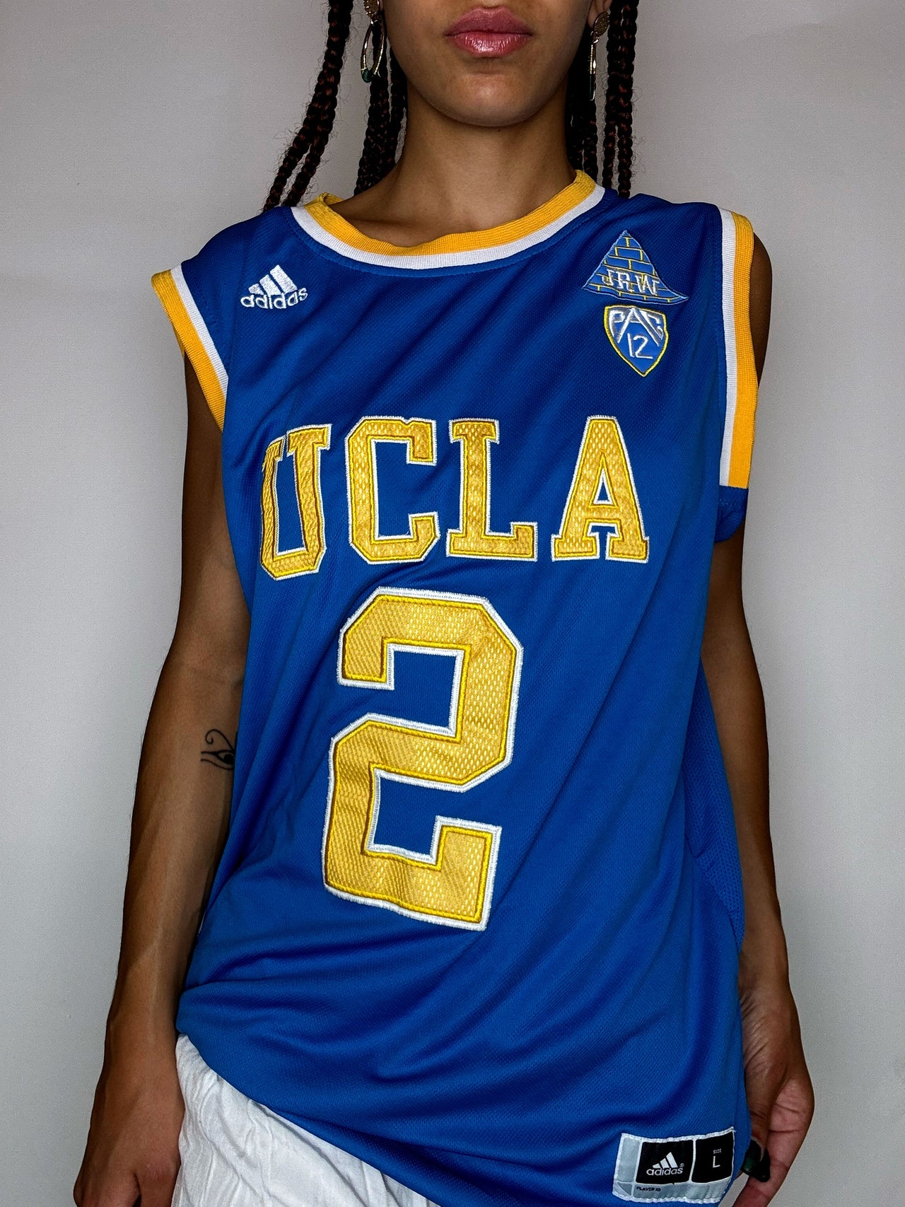 Maillot de basket ADIDAS x UCLA L vintage