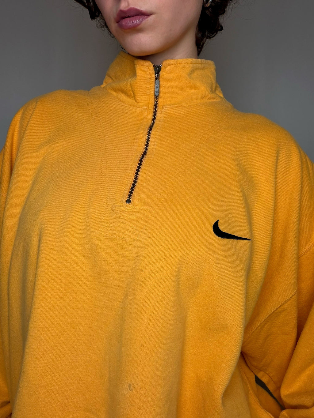 Sweat jaune Nike XL vintage