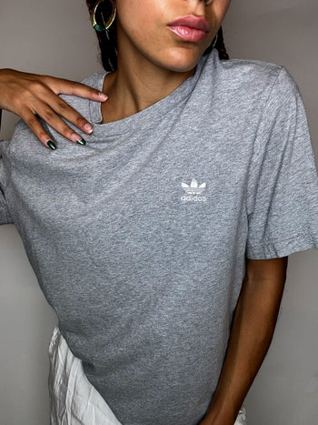 Tee shirt gris ADIDAS L vintage