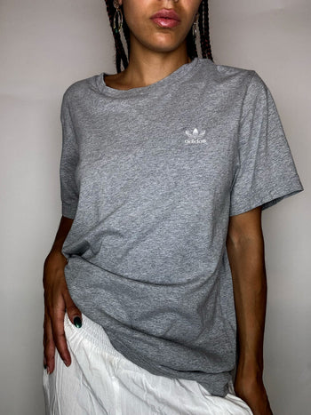 Tee shirt gris ADIDAS L vintage