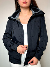 Wintbreaker - Shell Carhartt noire S vintage