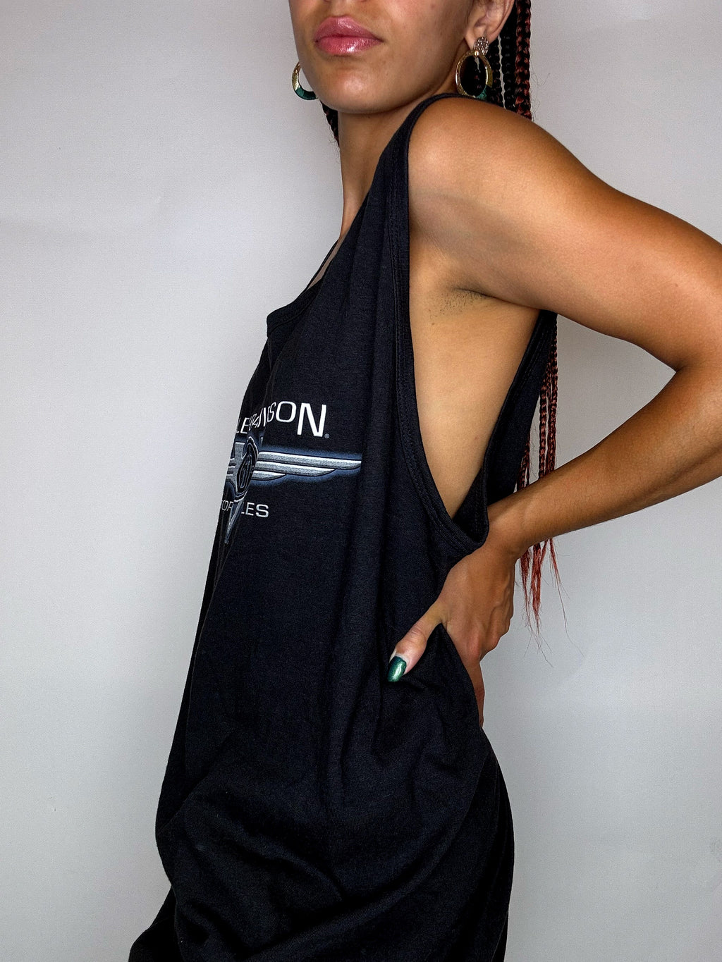 Vintage XL Harley Davidson Schwarzes Tanktop