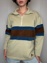 Sweat beige Adidas L vintage