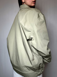 Men's vintage khaki light bomber jacket