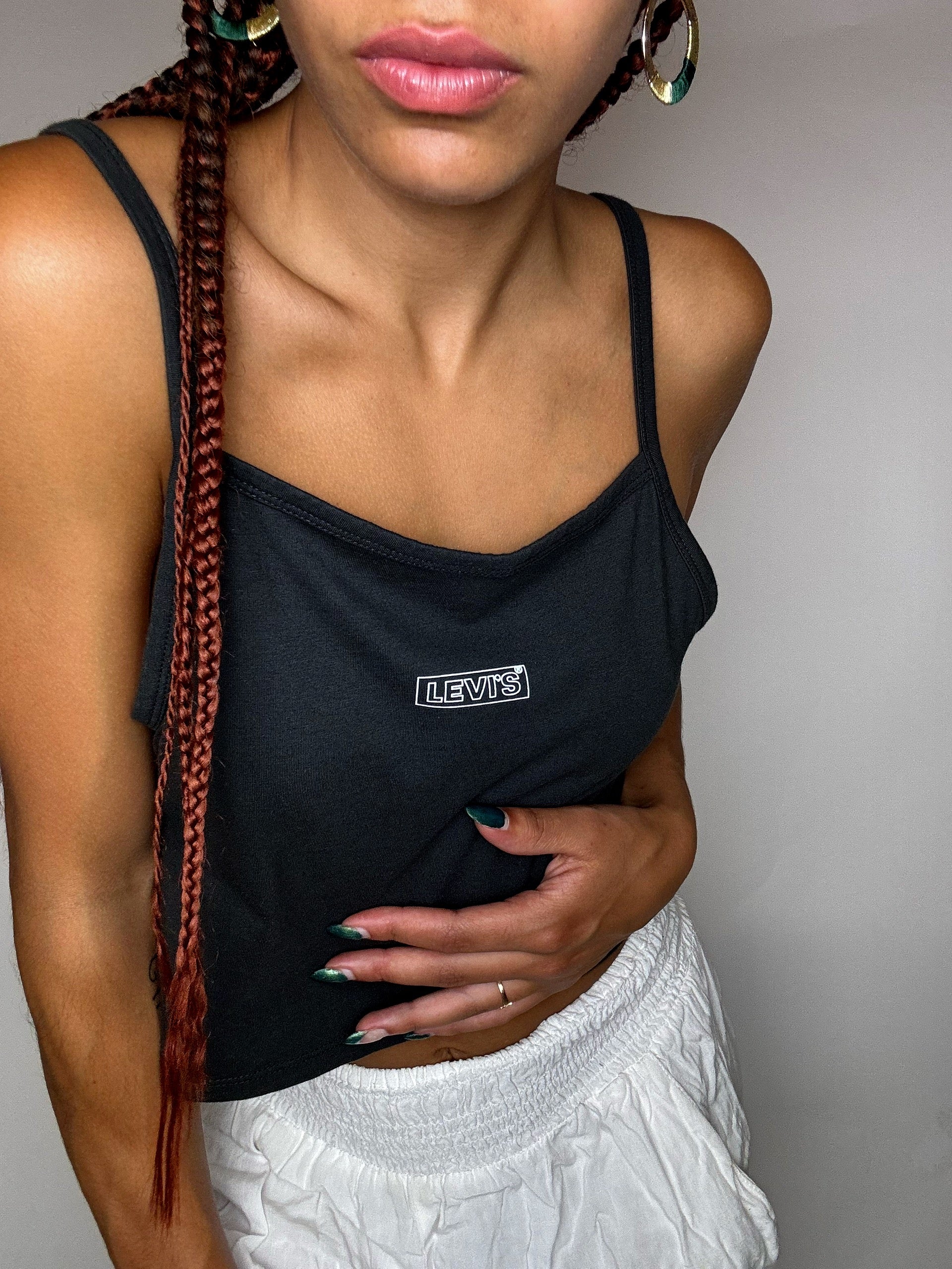 Black LEVI'S XS vintage tank top