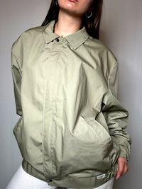 Men's vintage khaki light bomber jacket