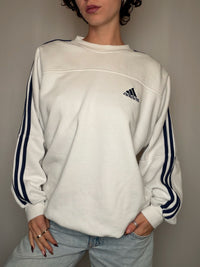 Sweat blanc Adidas M vintage