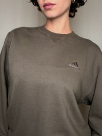 Sweat brun Adidas M vintage