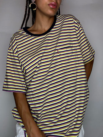 Tee shirt rayé LEVI'S XXL vintage