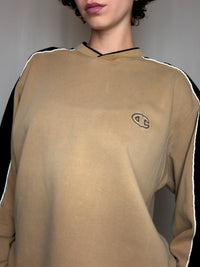 Sweat brun Champion M vintage