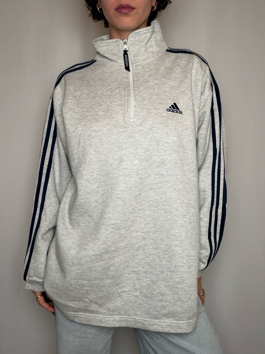 Sweat camioneur Adidas L vintage