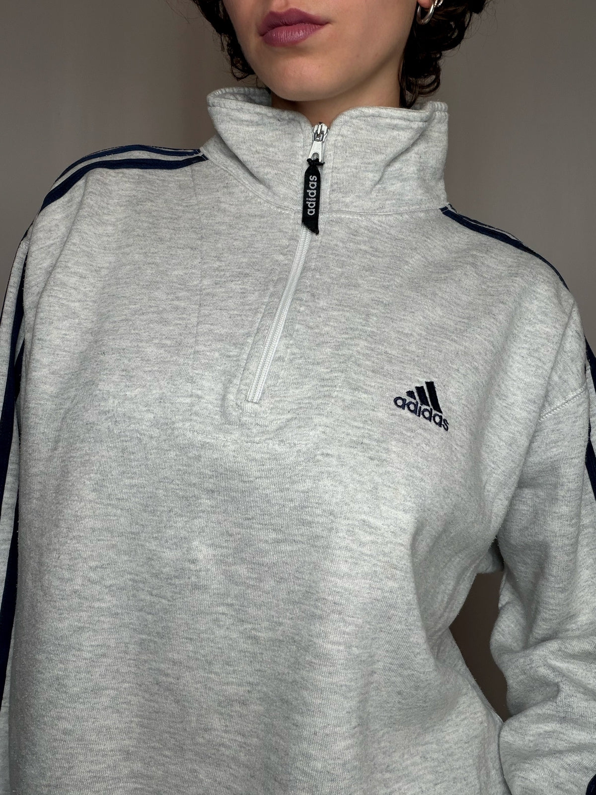 Sweat camioneur Adidas L vintage