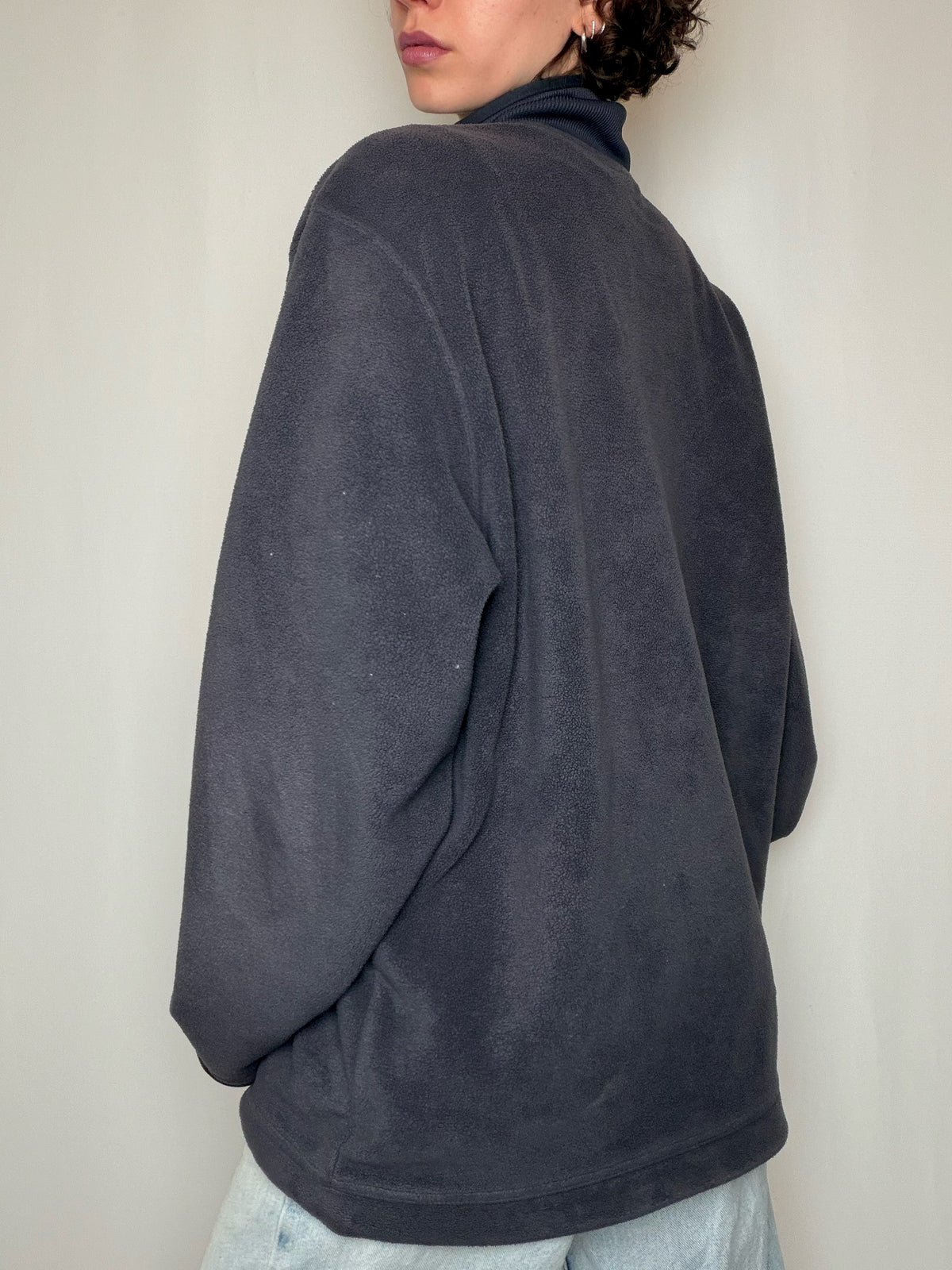 Polaire anthracite Adidas XL vintage