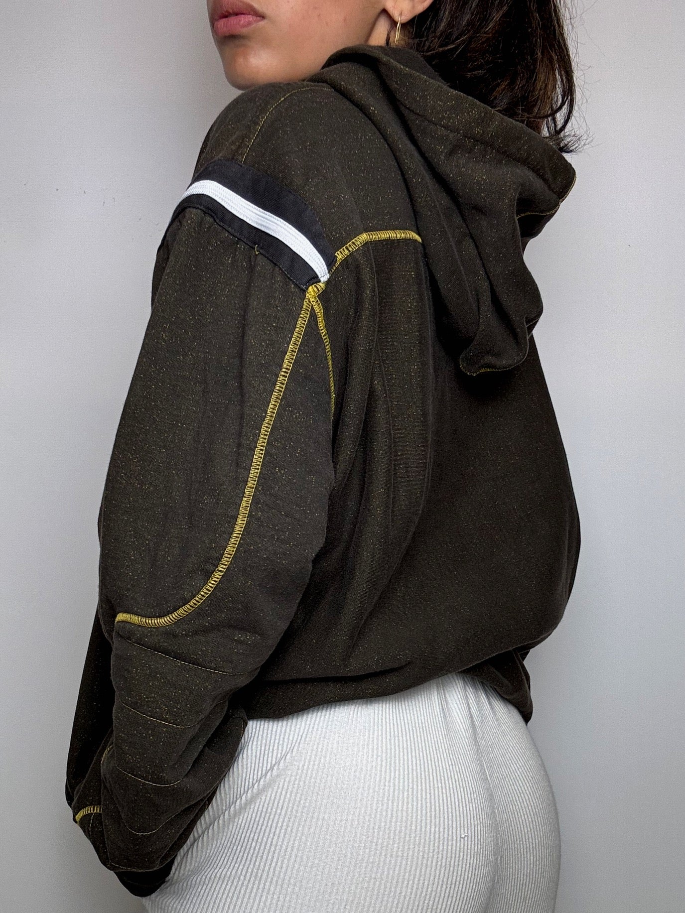 Vintage XL Khaki Nike Hoodie