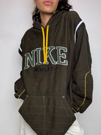 Vintage XL Khaki Nike Hoodie