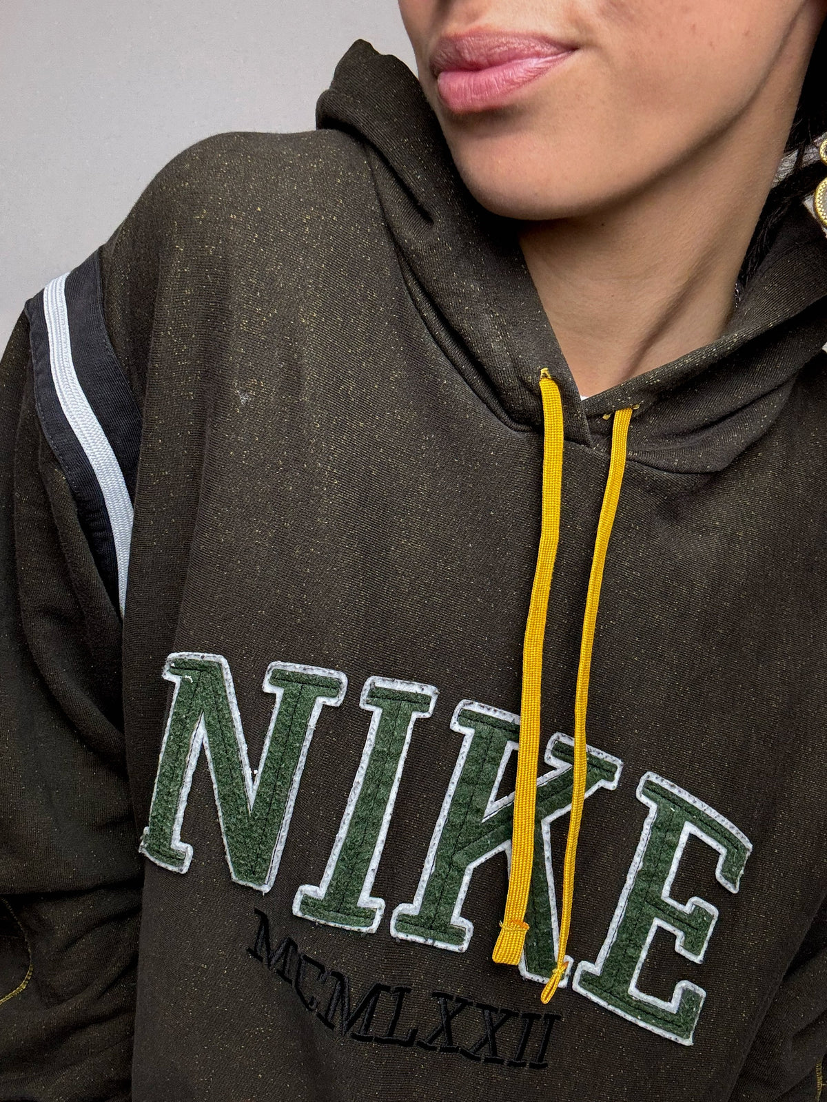 Vintage XL Khaki Nike Hoodie