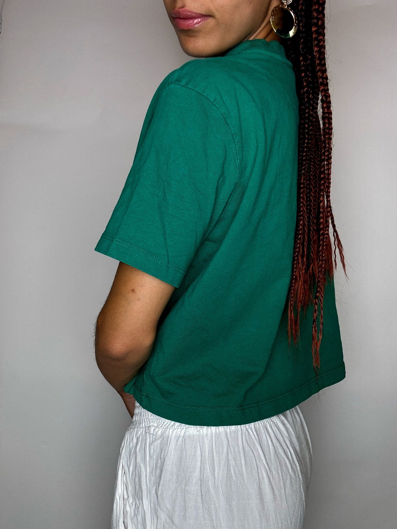Tee shirt court vert KANI S vintage