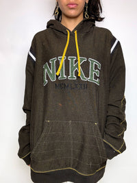 Vintage XL Khaki Nike Hoodie