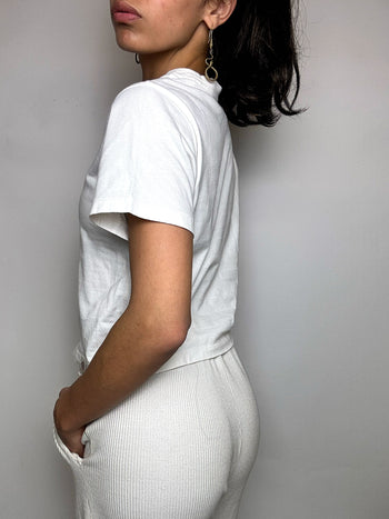 Tee shirt court blanc DICKIES S vintage