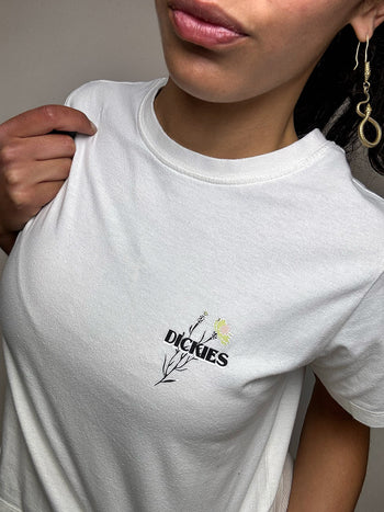 Tee shirt court blanc DICKIES S vintage