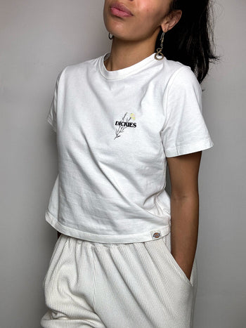 Tee shirt court blanc DICKIES S vintage