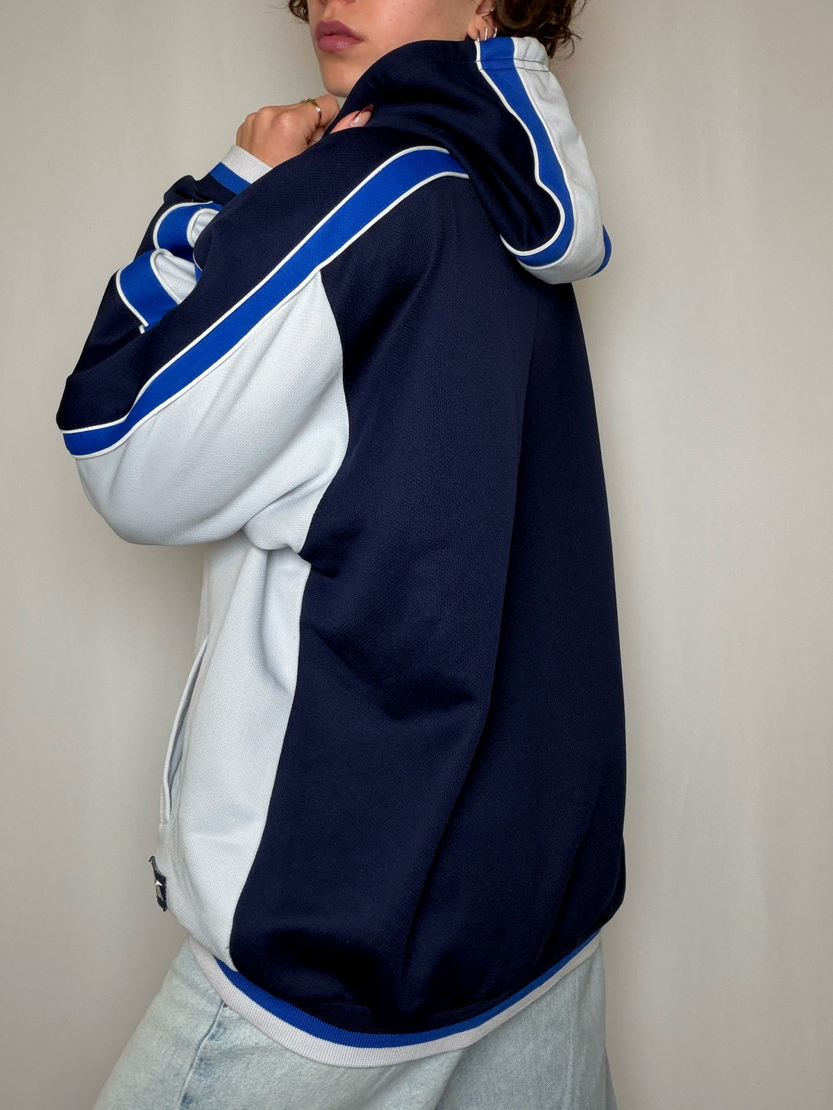 Jacket de sport bicolore Reebok L vintage