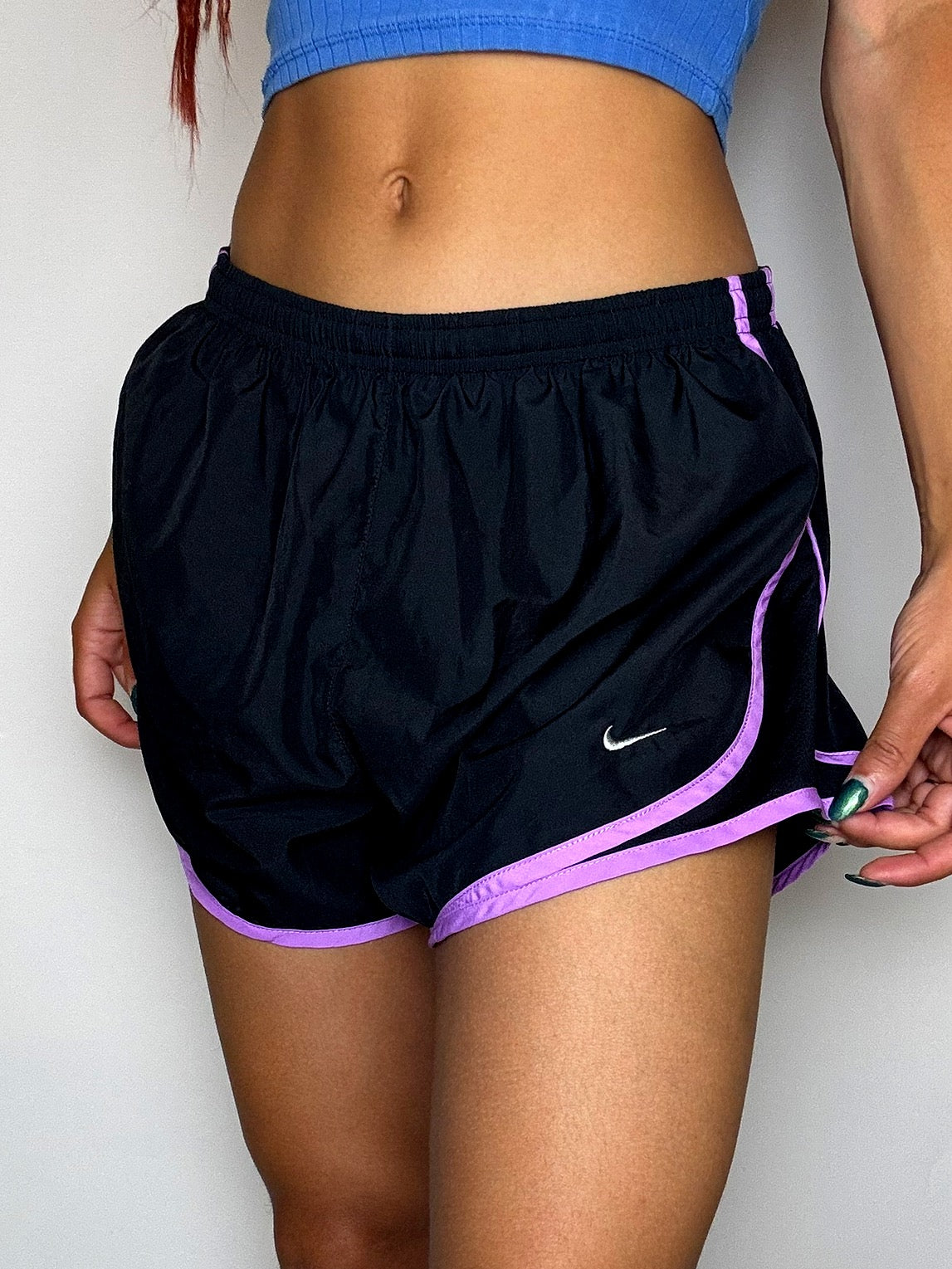 Short de sport noir NIKE L vintage