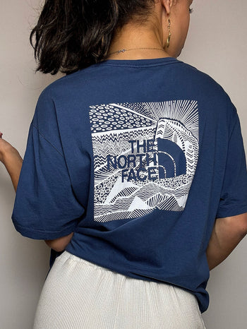 Tee shirt bleu THE NORTH FACE XL vintage