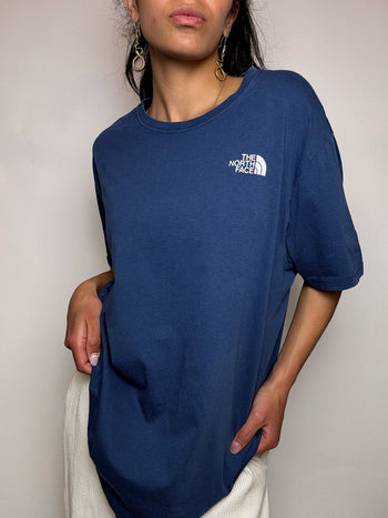 Tee shirt bleu THE NORTH FACE XL vintage