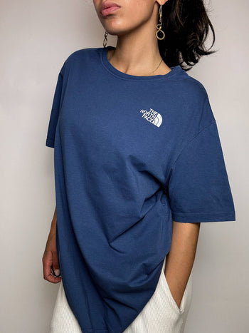 Tee shirt bleu THE NORTH FACE XL vintage