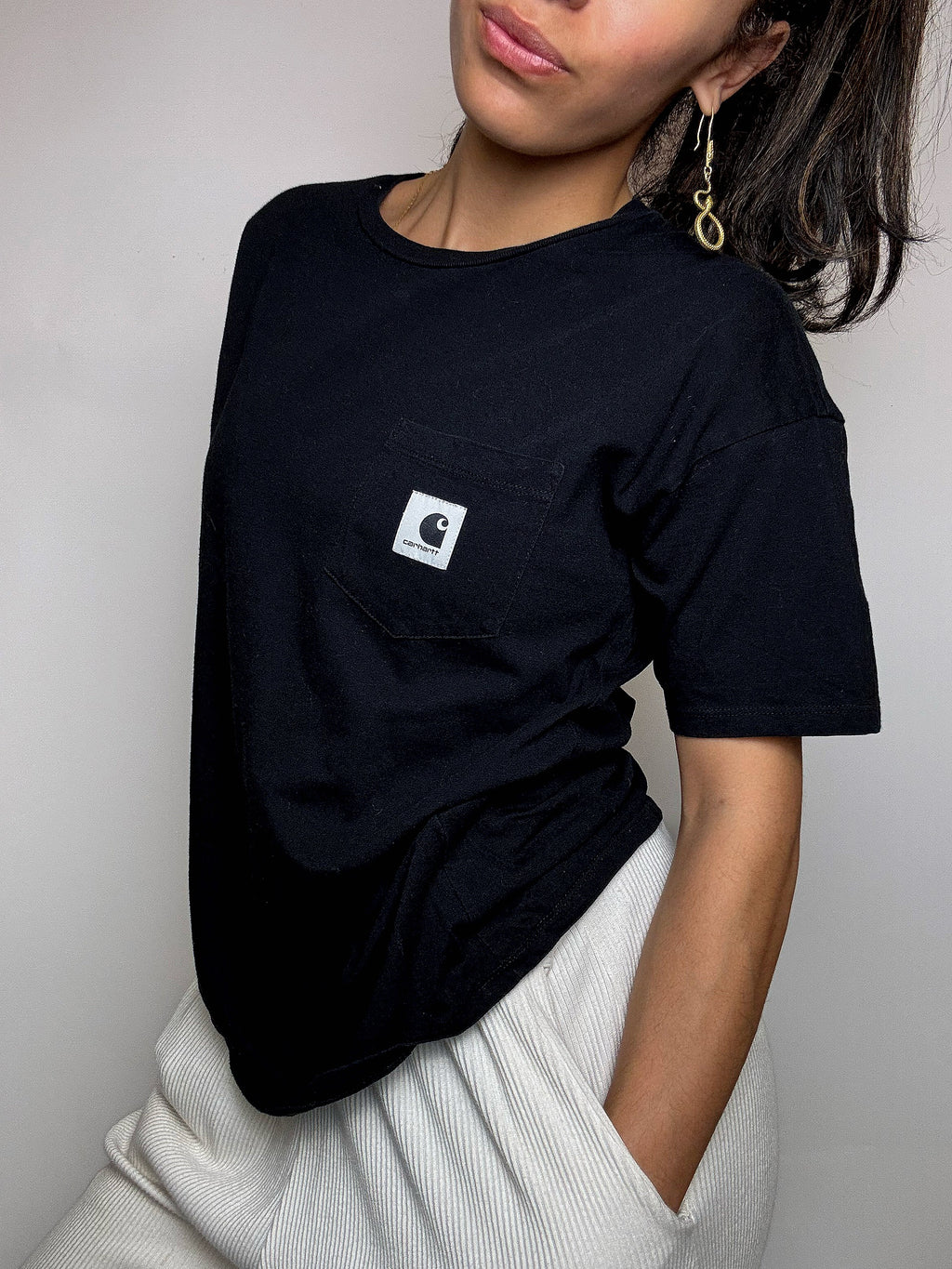 Tee shirt noir CARHARTT S vintage