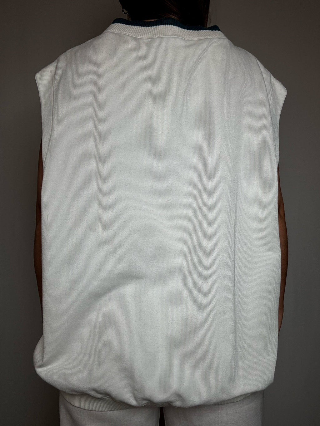 Vintage Adidas white vest XXL