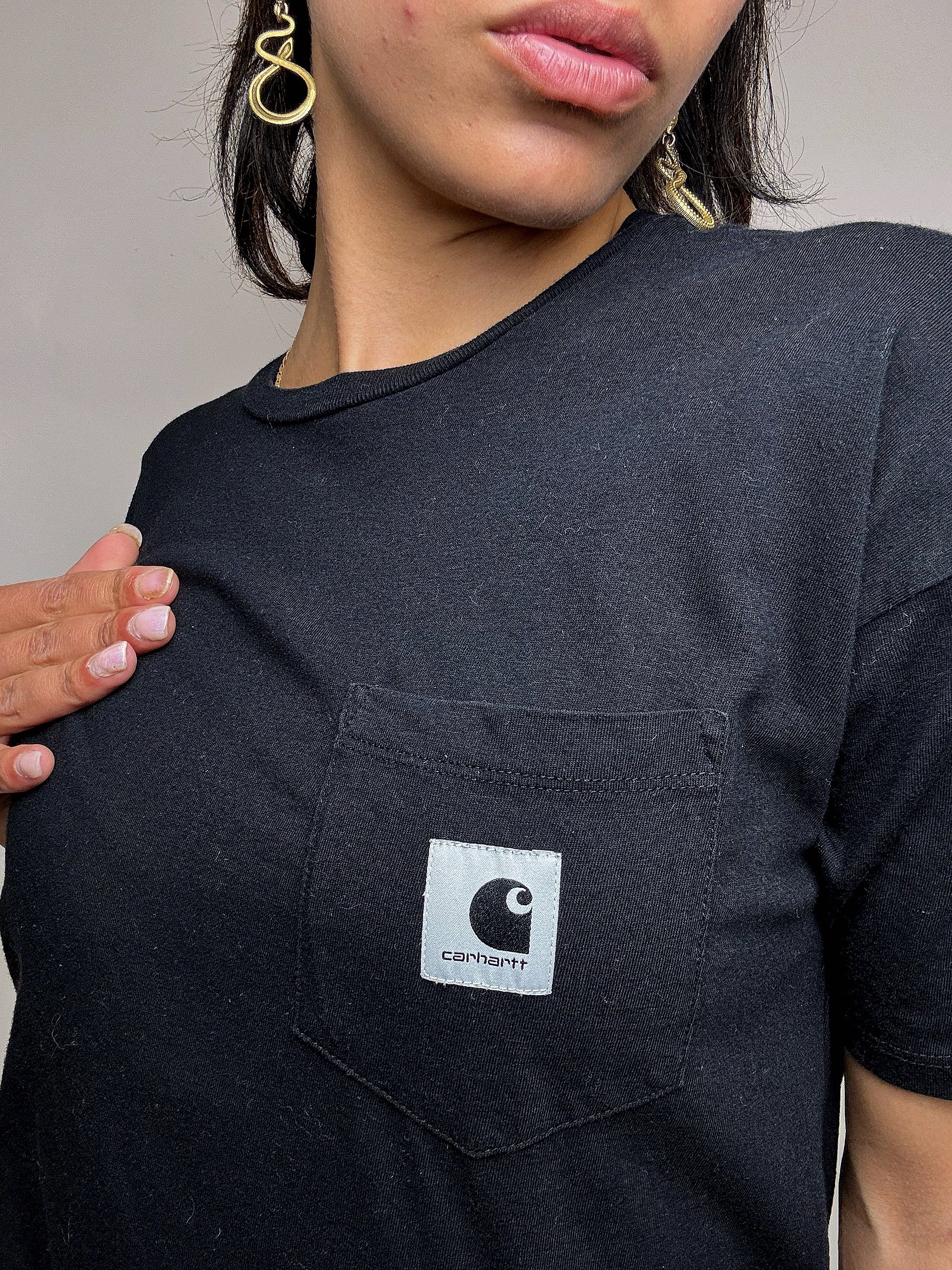 Tee shirt noir CARHARTT S vintage
