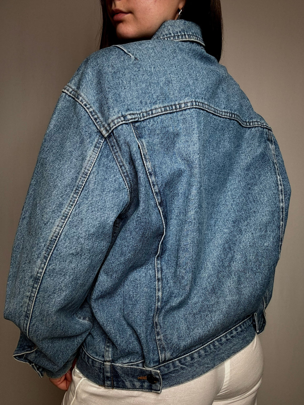 Veste en jean oversized M vintage