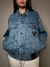 Veste en jean oversized M vintage