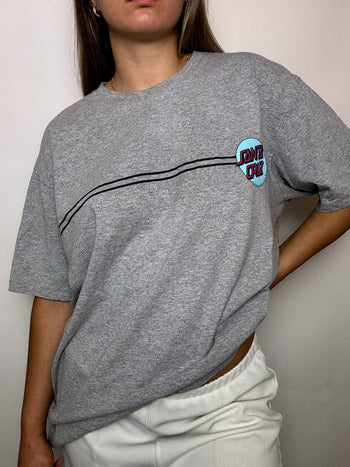 Tee shirt gris SANTA CRUZ XL vintage