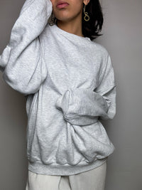Sweat col rond gris LEE COOPER M vintage