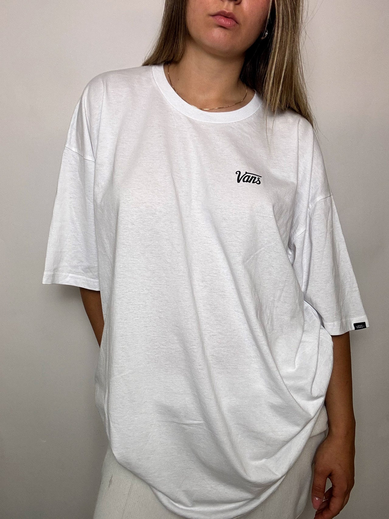 Tee shirt blanc VANS XXL vintage
