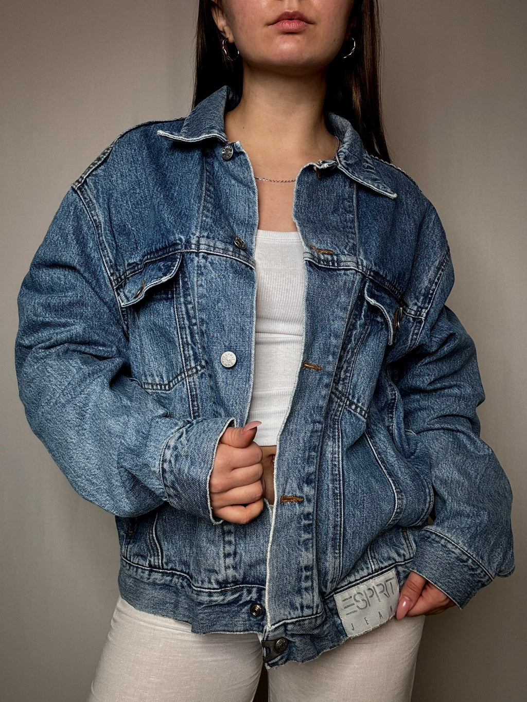 Veste en jean Esprit XL vintage