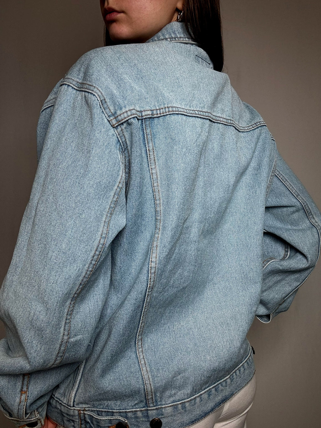 Veste en jean oversized M vintage