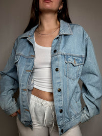 Veste en jean oversized M vintage