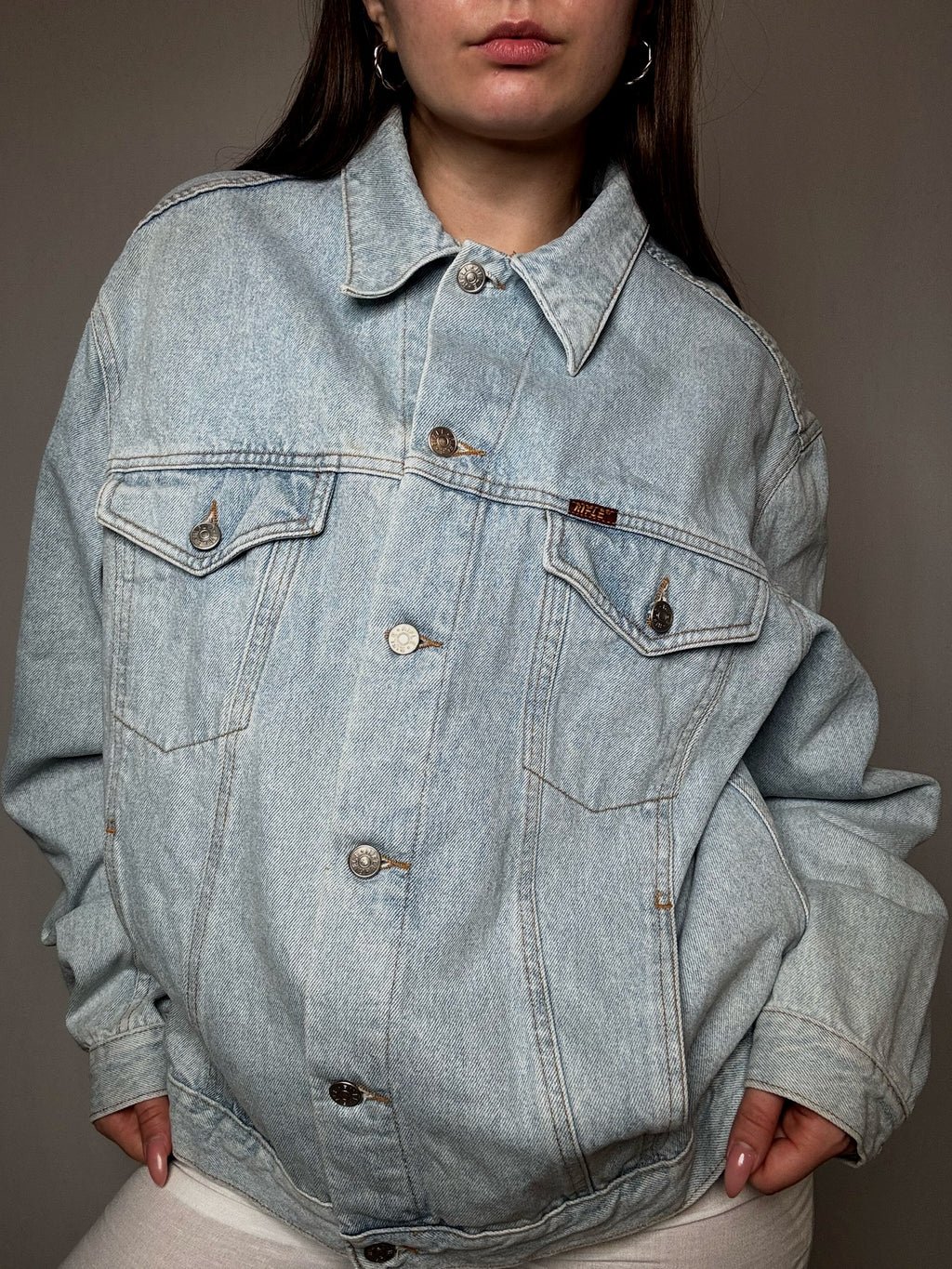 Vintage Rifle Jeansjacke XL