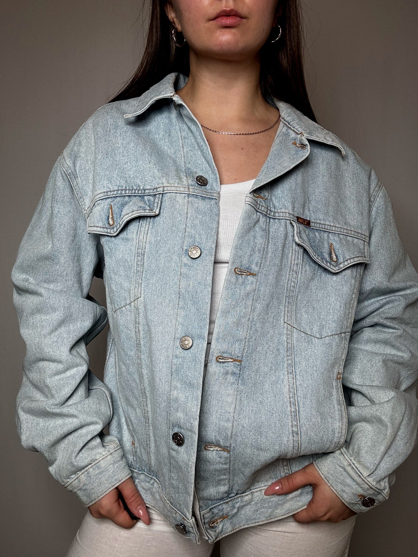 Vintage Rifle Jeansjacke XL