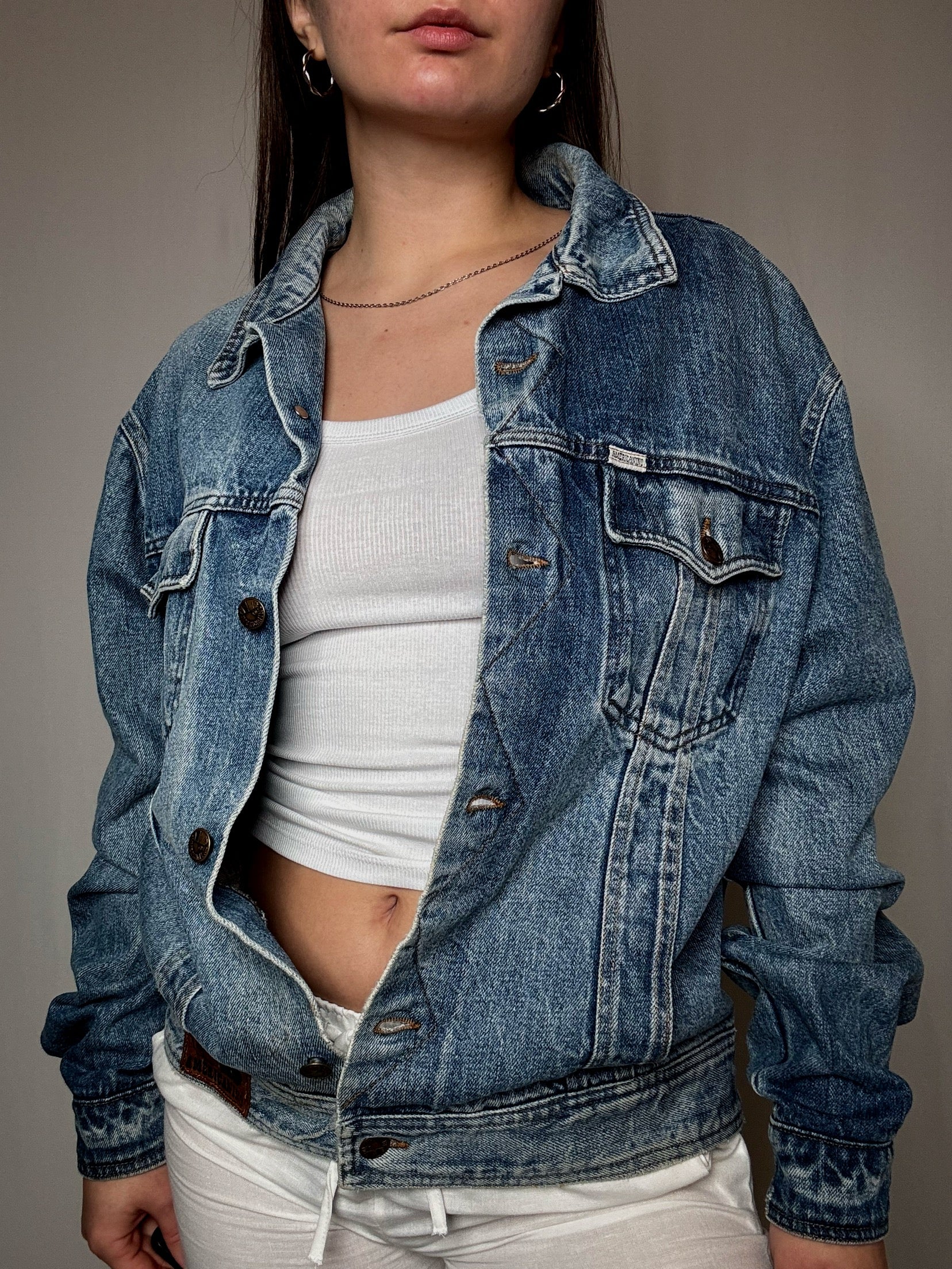 Veste en jean XL vintage