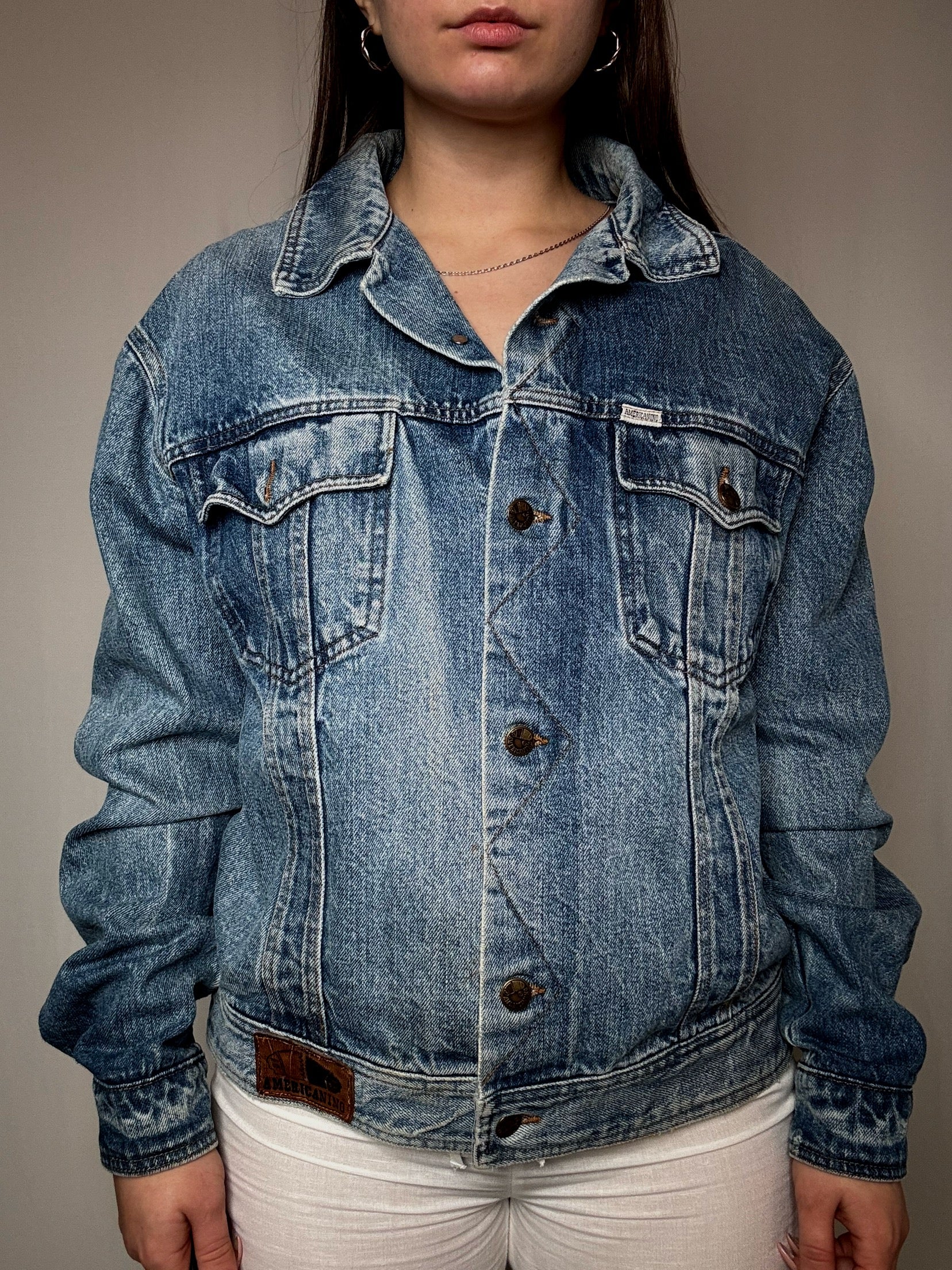 Veste en jean XL vintage
